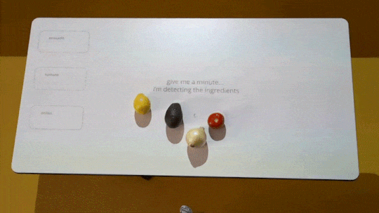 SPICE: Smart Projection Interface for Cooking Enhancement