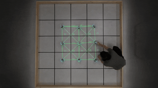 Tangible Swarm: see the unseen