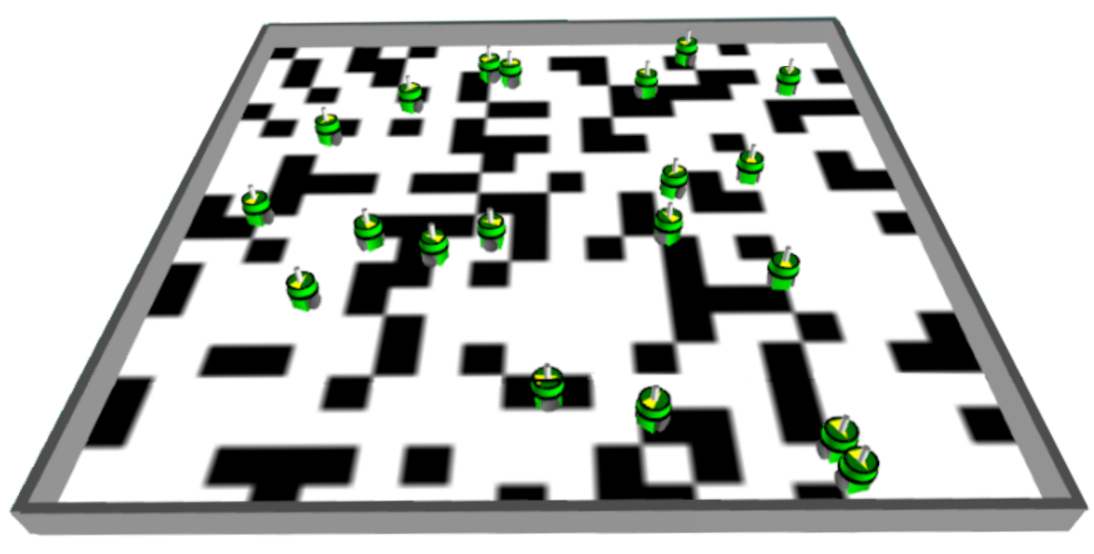 Managing byzantine robots via blockchain technology in a swarm robotics collective decision making scenario